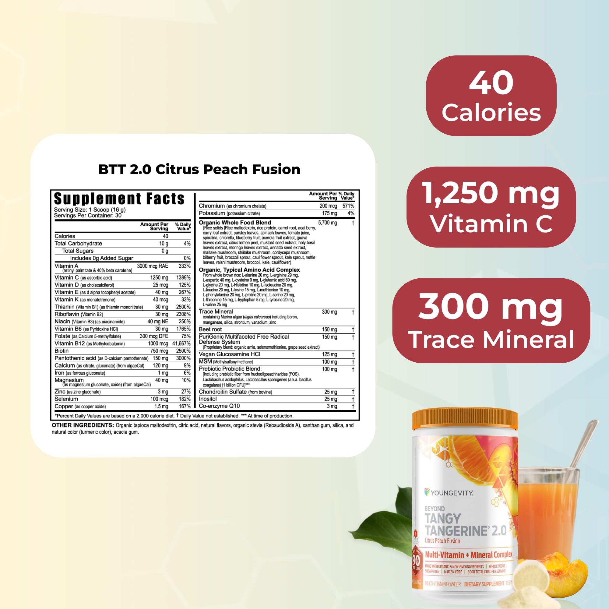 Youngevity Healthy Body Start Pak 2.0 – Complete Nutritional System with Beyond Tangy Tangerine 2.0, Ultimate EFA Plus, and Beyond Osteo-FX – Bone, Heart, Immune, and Digestive Health Support