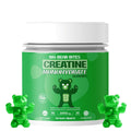 Big Bear Bites Creatine Monohydrate Gummies – 5g Daily Dose, Pack of 90, Sugar-Free, Gluten-Free, Halal, Green Apple Flavor