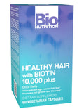 Bio Nutrition Healthy Hair Support with Biotin | 60 Vegetarian Capsules