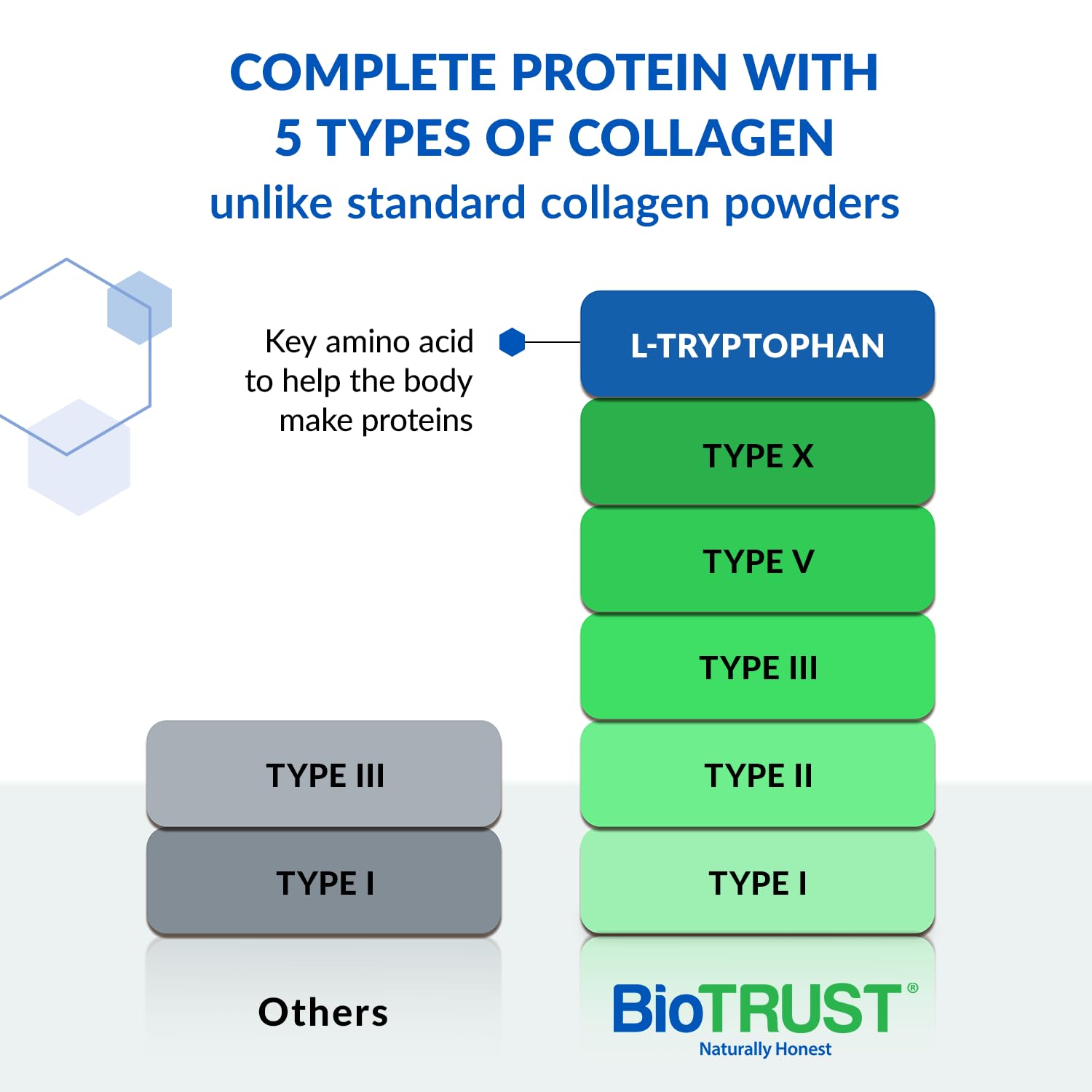 BioTrust Ageless Multi Collagen Peptides Powder – 5 Types (I-V-X) – Fruit Punch