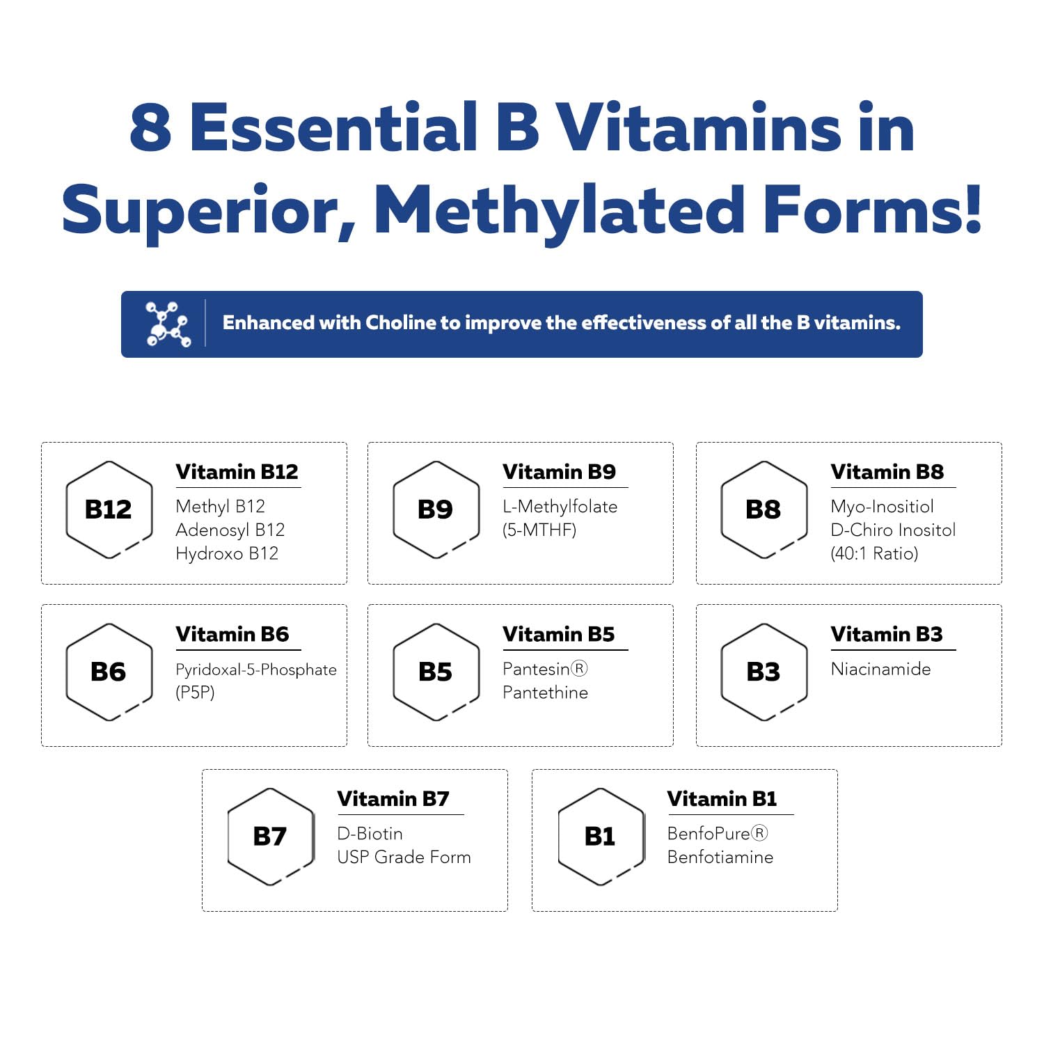 BioActive Vitamin B Complex - Liquid 4 oz | Methylated B Vitamins