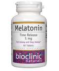 Bioclinic Naturals Melatonin Time Release 5 mg – 60 Tablets