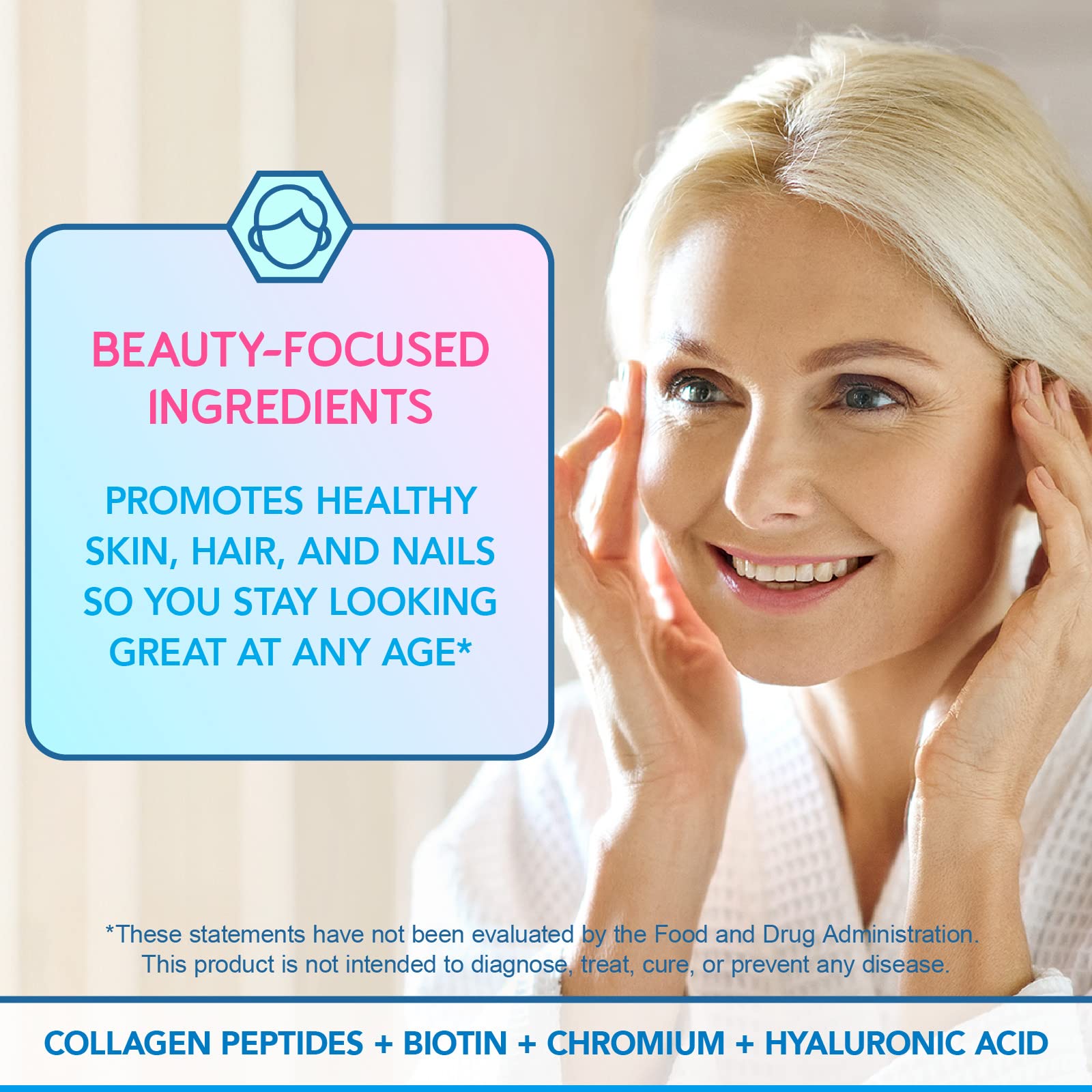 BioEmblem Beauty Probiotics for Women – 35B CFU, 14 Strains, 30 Caps