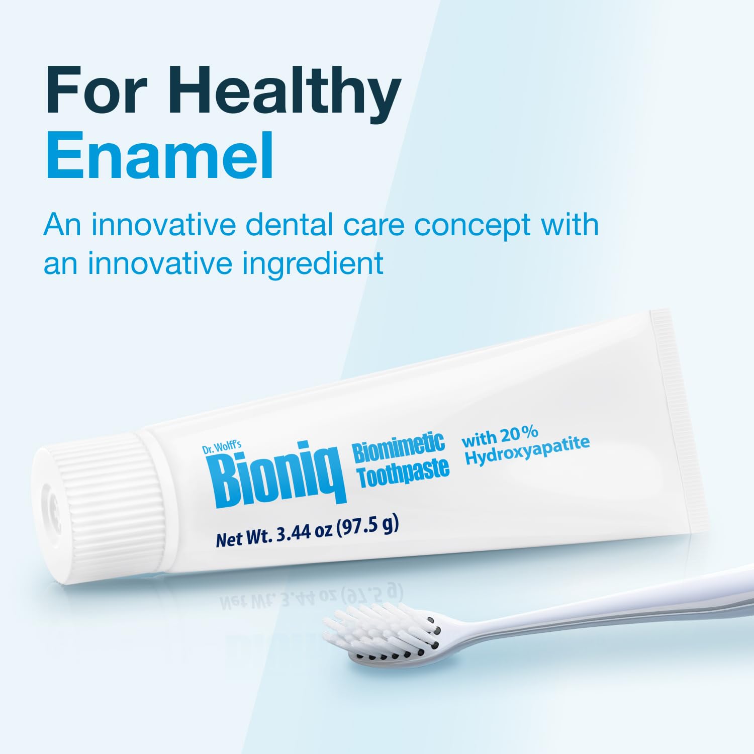 Bioniq Classic Biomimetic Toothpaste – 20% Hydroxyapatite (BioHAP) 3.44 oz | Clinically Tested