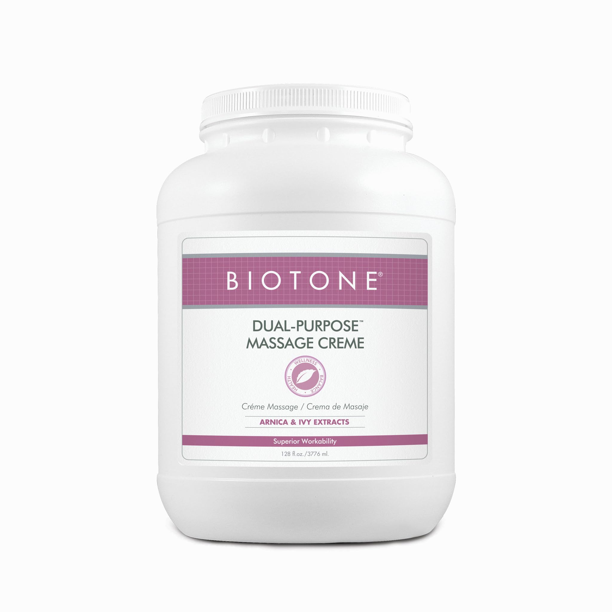 BIOTONE Dual Purpose Massage Creme 1 Gallon | Professional Massage Creme