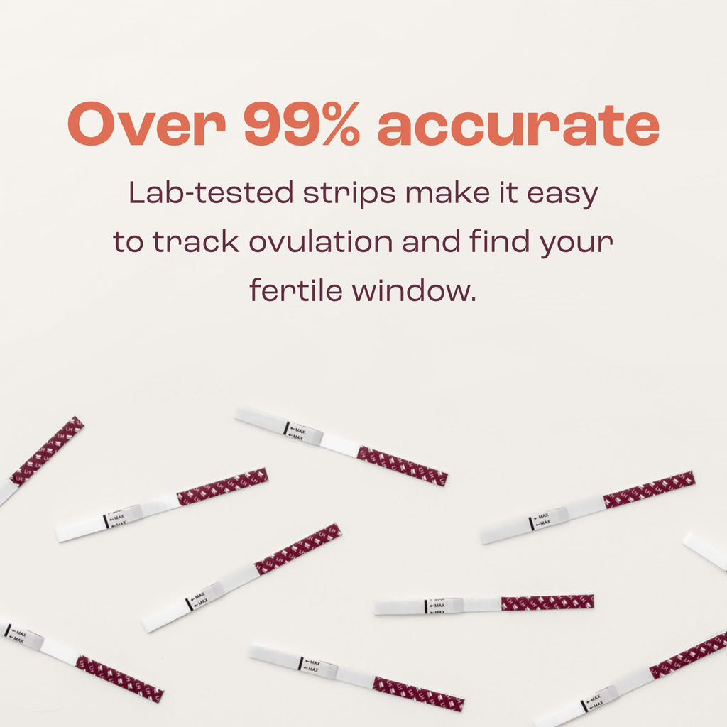 Bird&Be Ovulation Test Strips – 40 LH Predictor Kit, 99% Accurate
