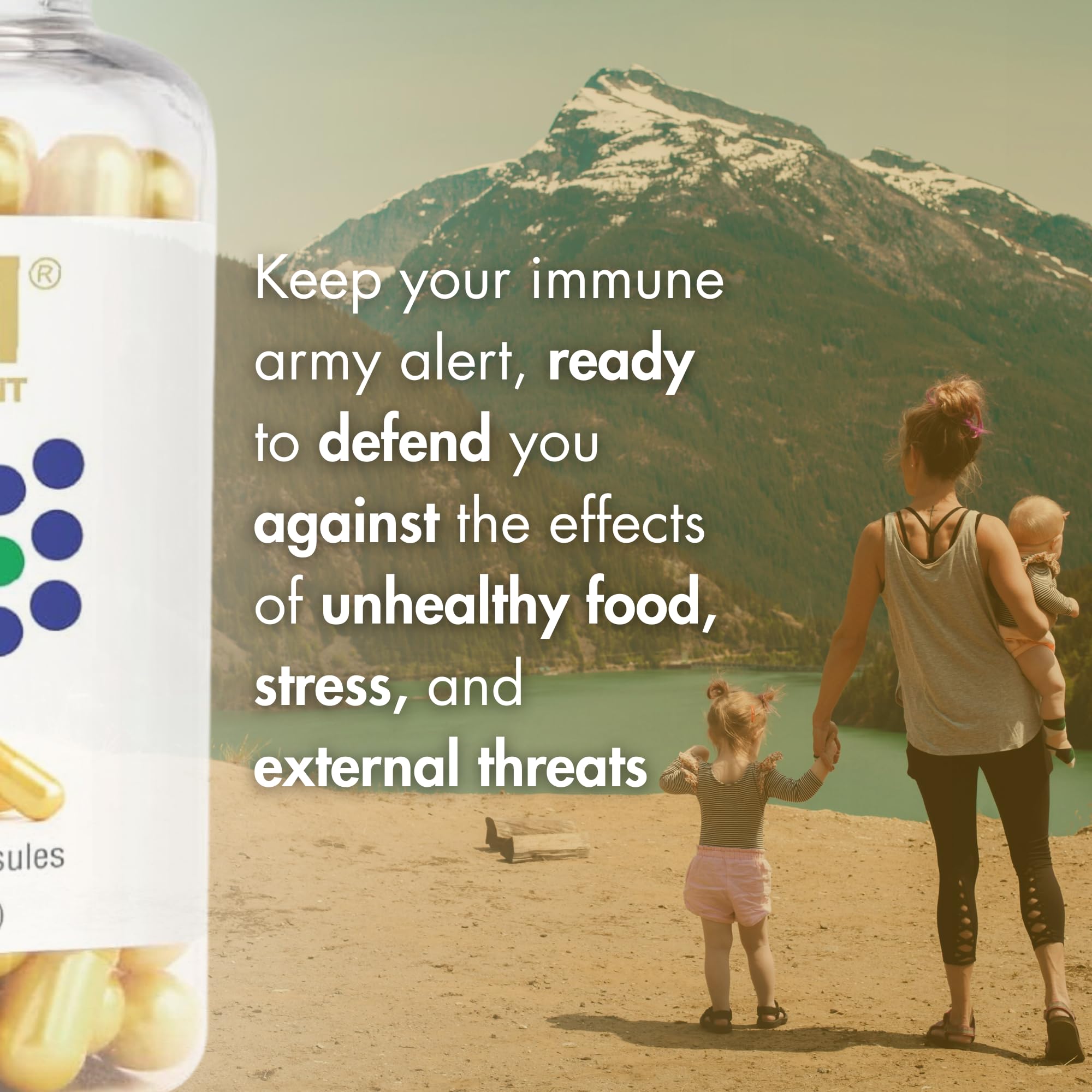 BIRM Preventive Herbal Supplement - Natural Extract Support for a Healthy Immune System - Made in Ecuador, 90 Capsule Bottle (40MG)