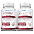 Approved Science Bloodsyl - Supports Blood Flow with Hawthorn Berry, Magnesium & BioPerine | Vegan 180 Capsules (Pack of 2)