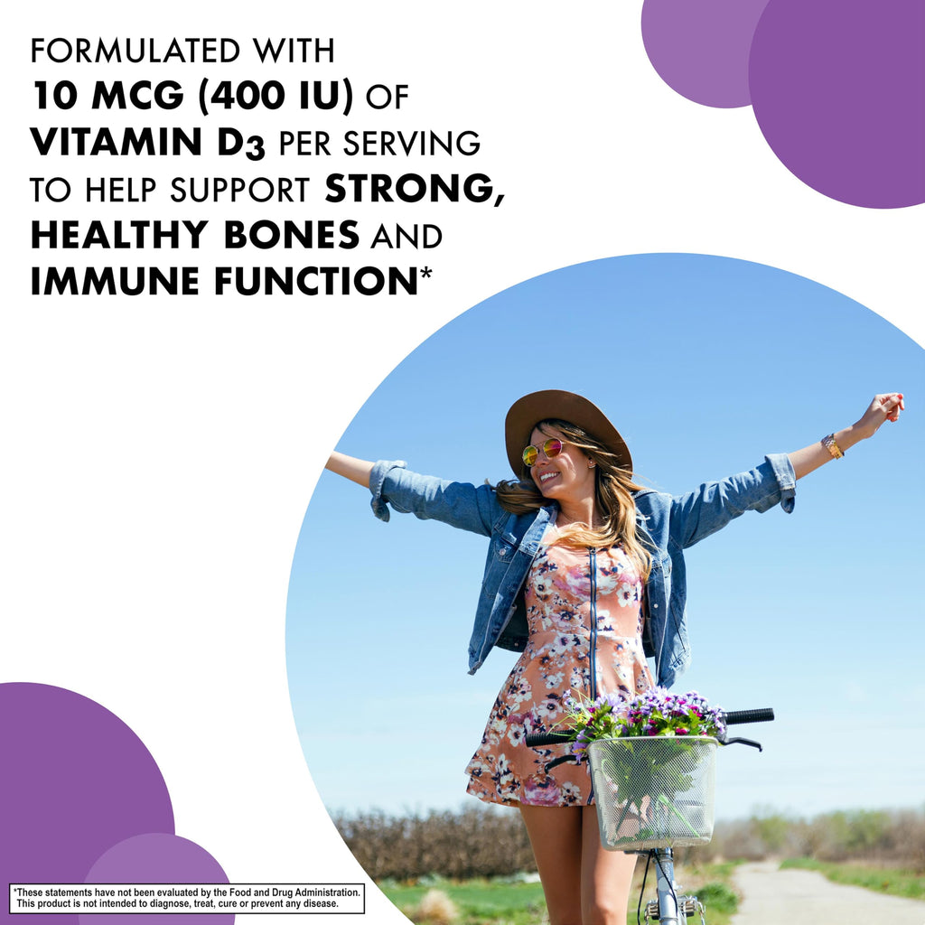 Bluebonnet Nutrition EarthSweet Vitamin D3 400 IU - 90 Chewables | Bone & Immune Support
