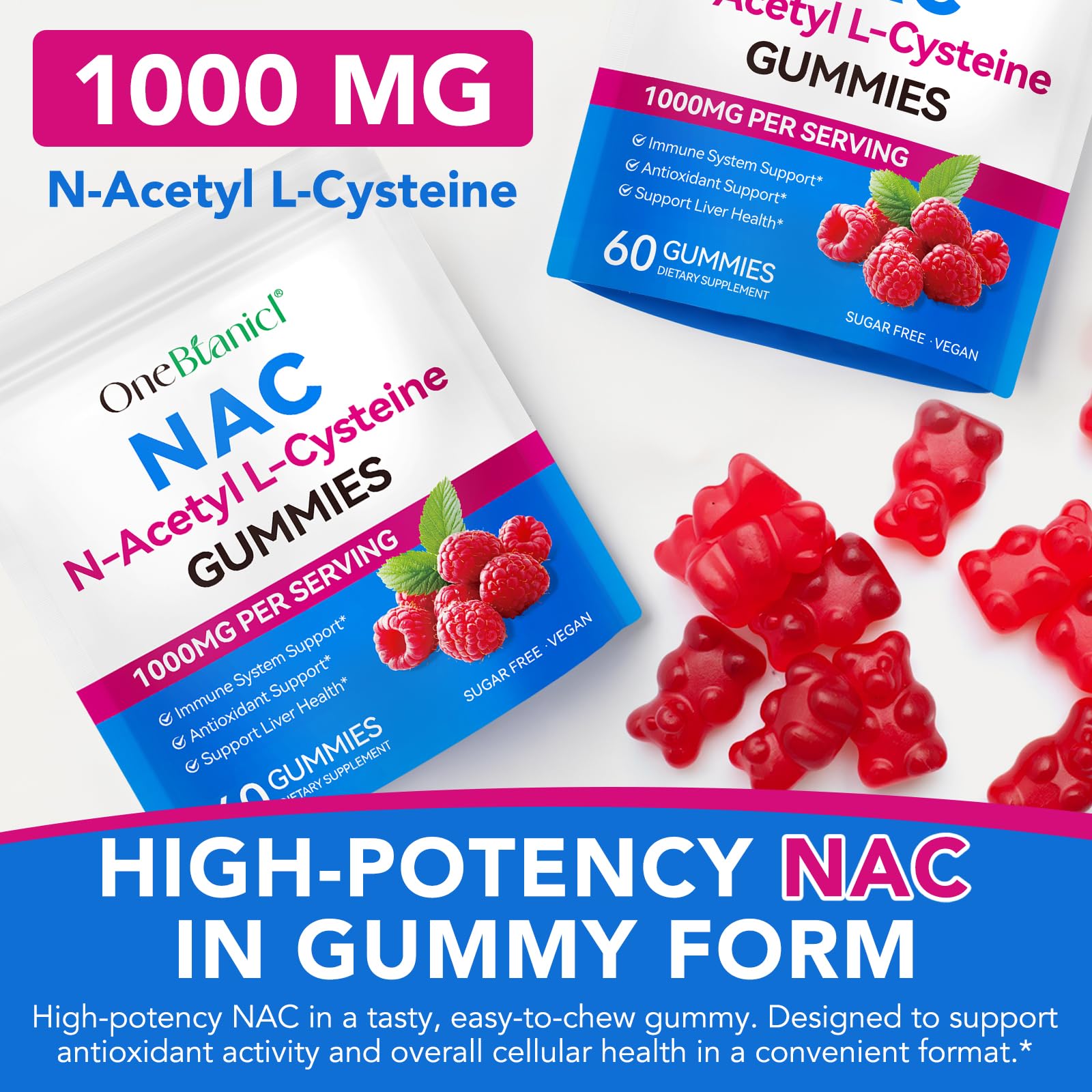 bnHUlMXw NAC Gummies 1000mg – NAC for Immune & Liver Health