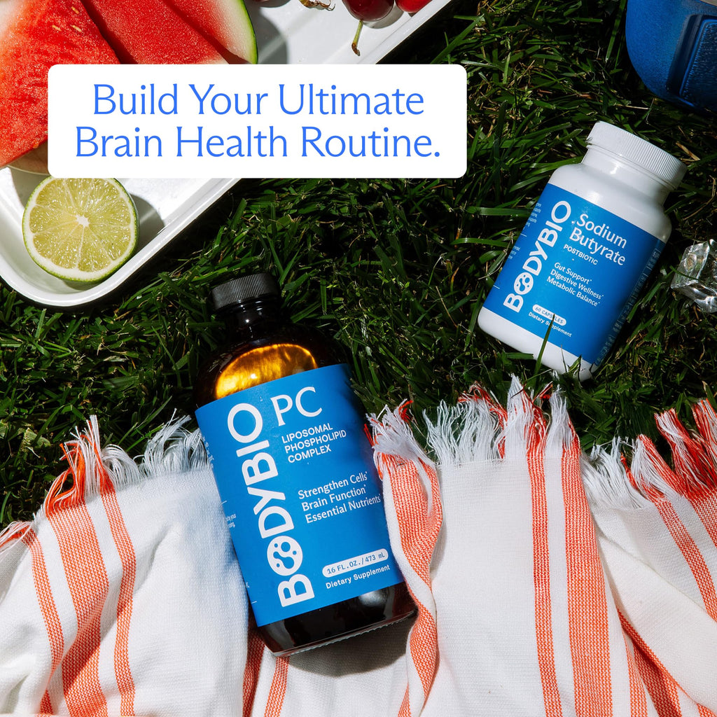 BodyBio PC: Phosphatidylcholine for Brain Health, Clarity & Gentle Daily Detox