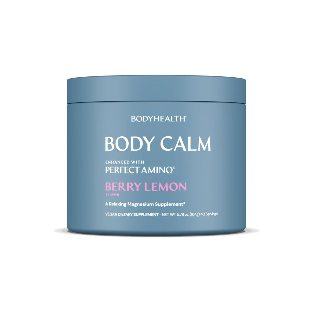 BodyHealth Body Calm Magnesium Sleep Supplement – Berry Lemon (40 Servings)