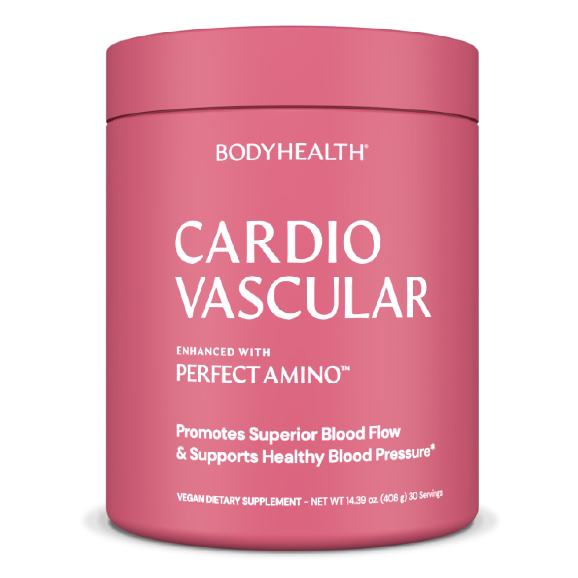 BodyHealth Cardio Vascular with PerfectAmino – Heart Health & Blood Flow (Chocolate)