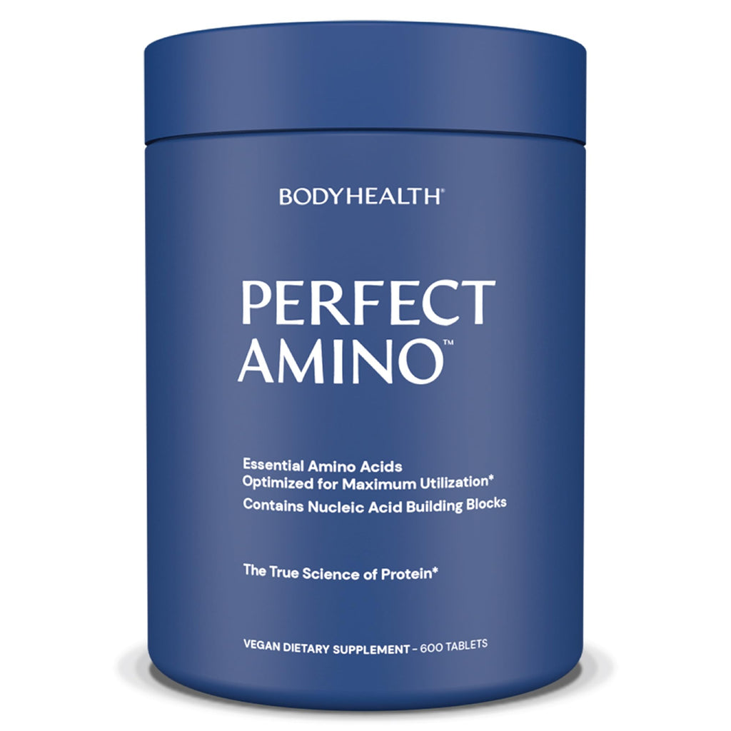 BodyHealth PerfectAmino | Essential Amino Acids with BCAAs for Muscle Recovery & Strength (600 ct)