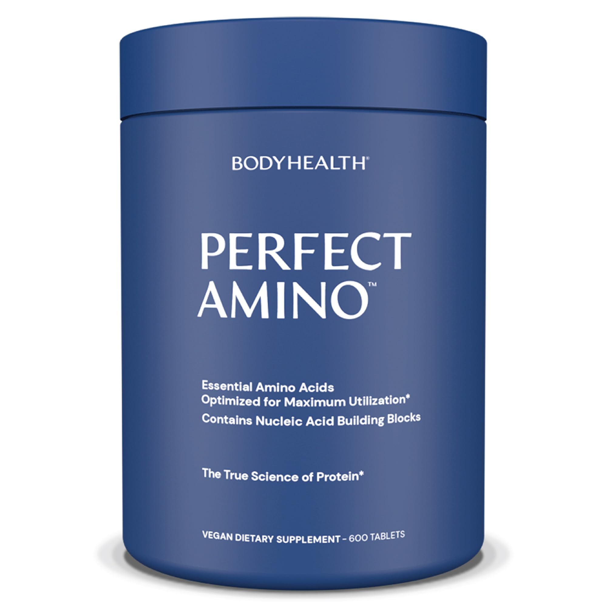 BodyHealth PerfectAmino | Essential Amino Acids with BCAAs for Muscle Recovery & Strength (600 ct)
