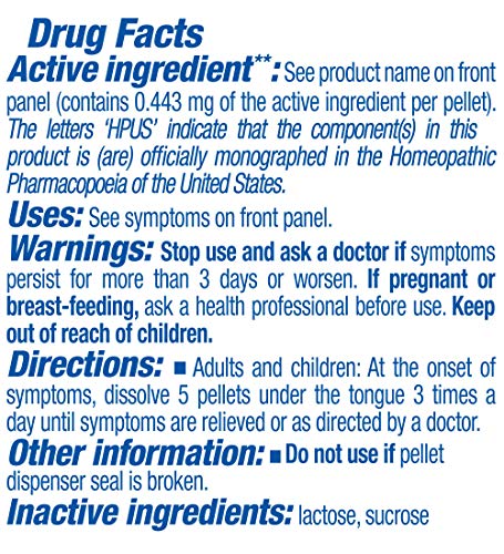 Boiron Arsenicum Album 30C – Homeopathic Relief for Diarrhea (80 Pellets)