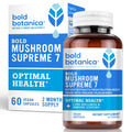Bold Botanica Mushroom Supreme 7 – Immune Support, 60 Capsules