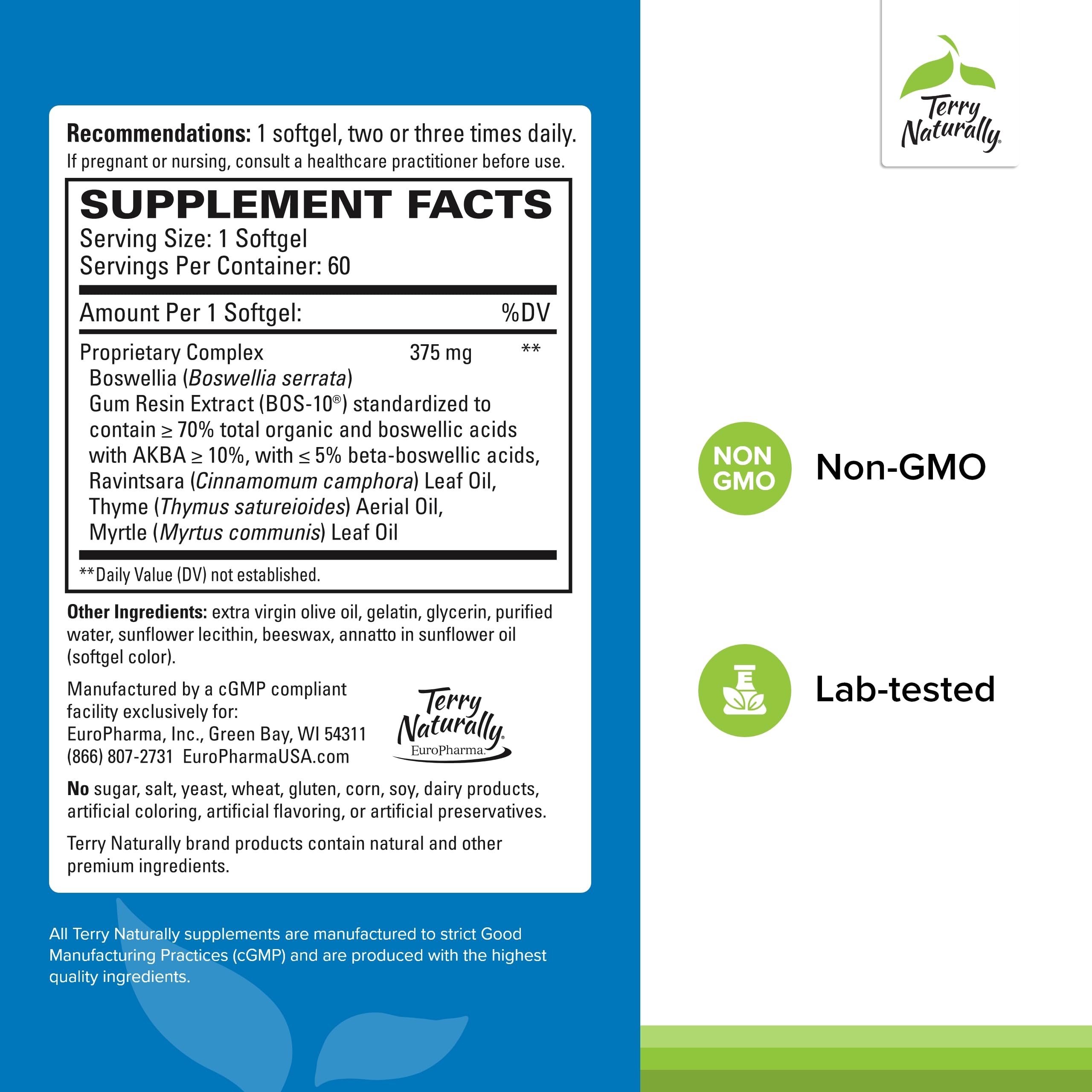 BosMed Respiratory Support by Terry Naturally – Herbal Lung & Bronchial Health