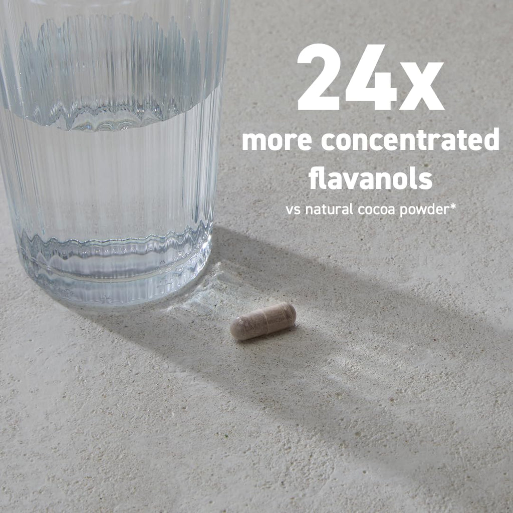 CocoaVia Memory & Focus Brain Supplement – 90 Day Cocoa Flavanol Blend with Lutein & Caffeine
