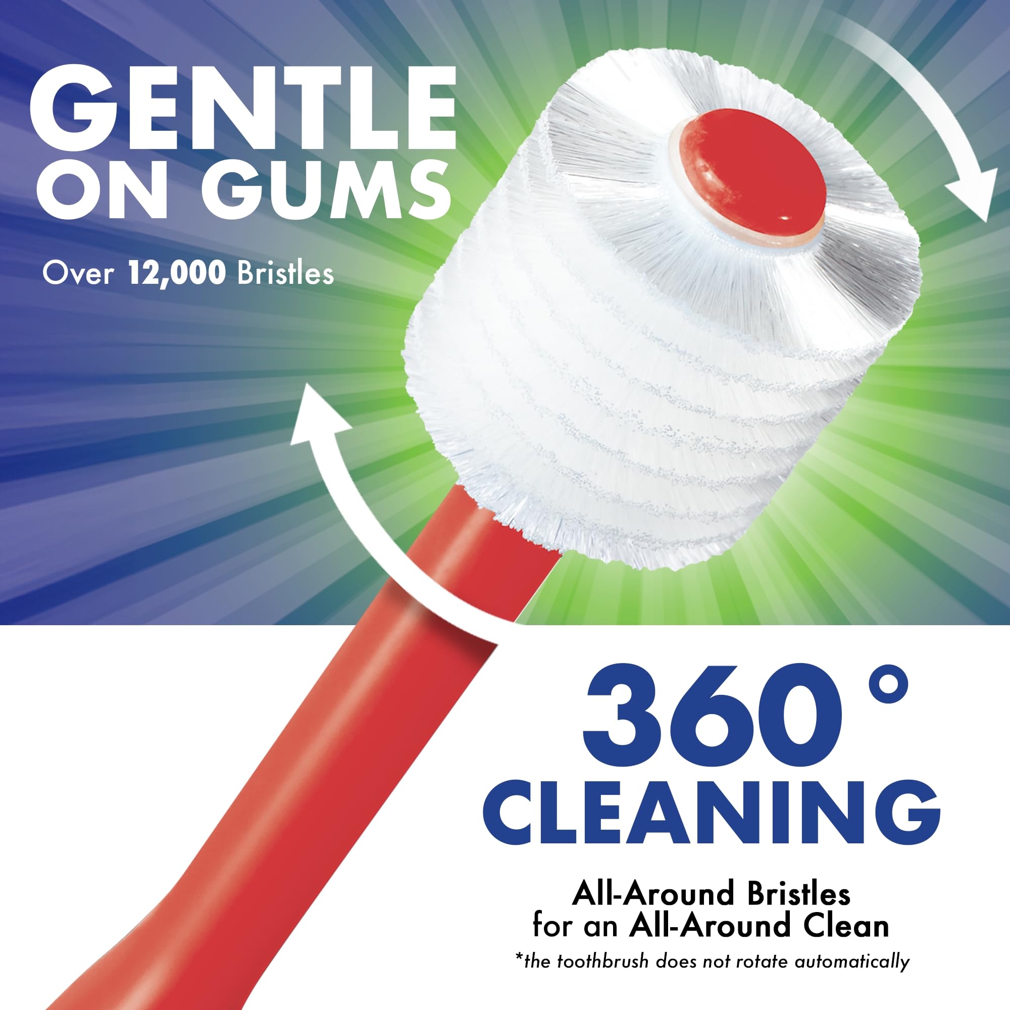 Brilliant Oral Care Kids Toothbrush – 3 Pack, Round Head, Ultra-Soft Bristles (Ages 5-9)