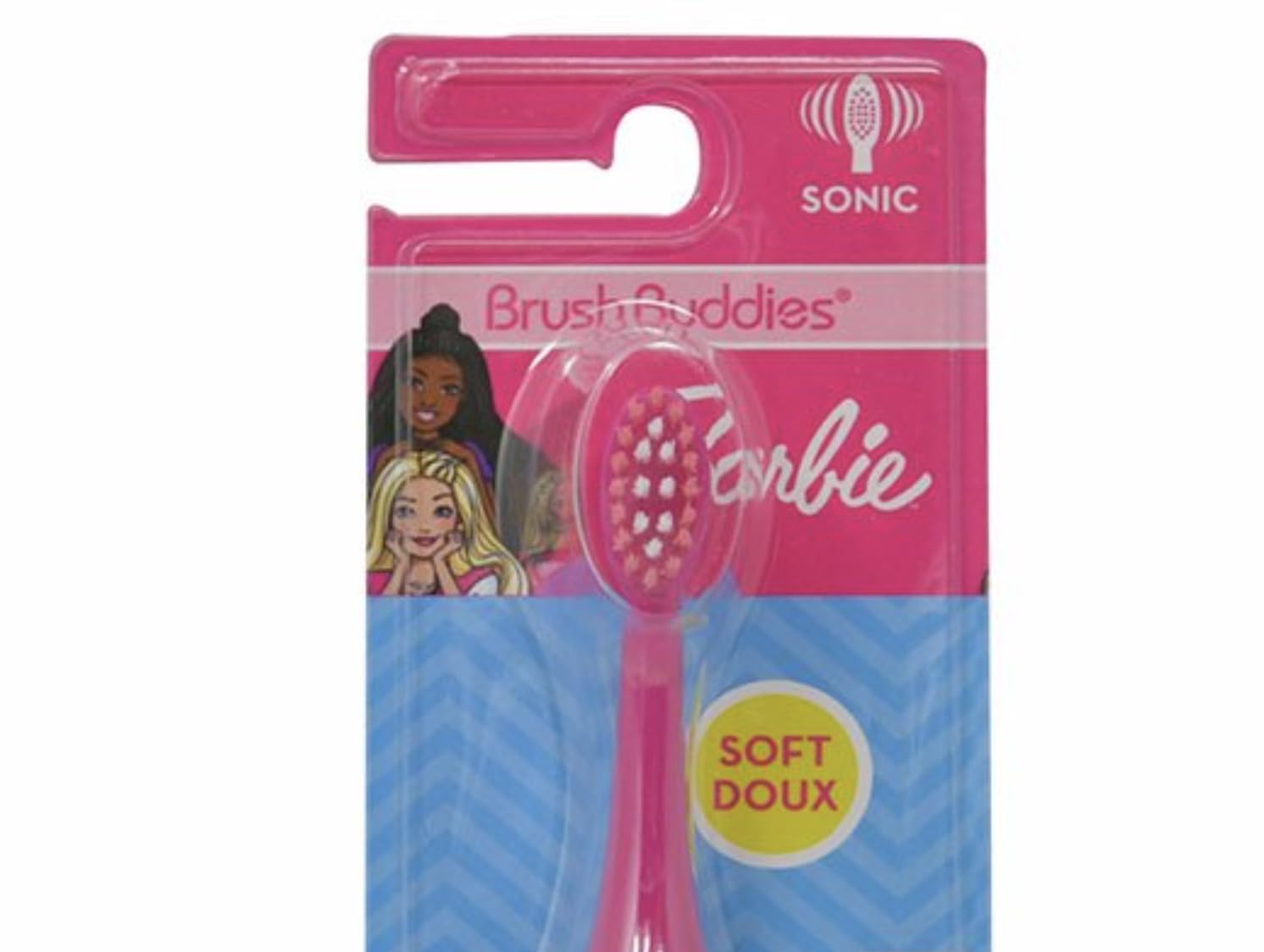 Brush Buddies Barbie Kids Electric Toothbrush – Soft Bristles & Sonic Power