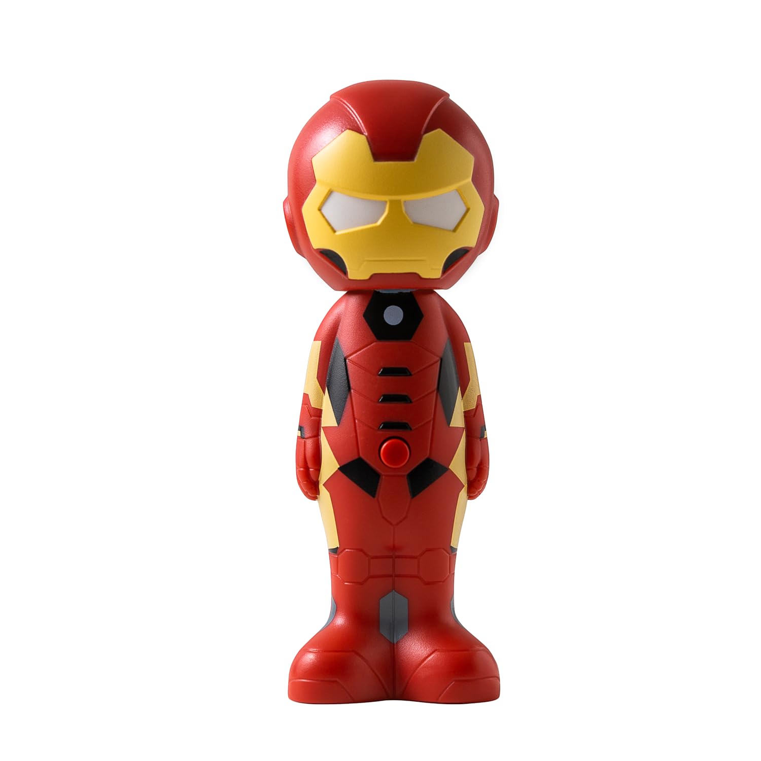 Brush Buddies Marvel Iron Man Kids Toothbrush | Soft Rounded Bristles & Poppin' Cap