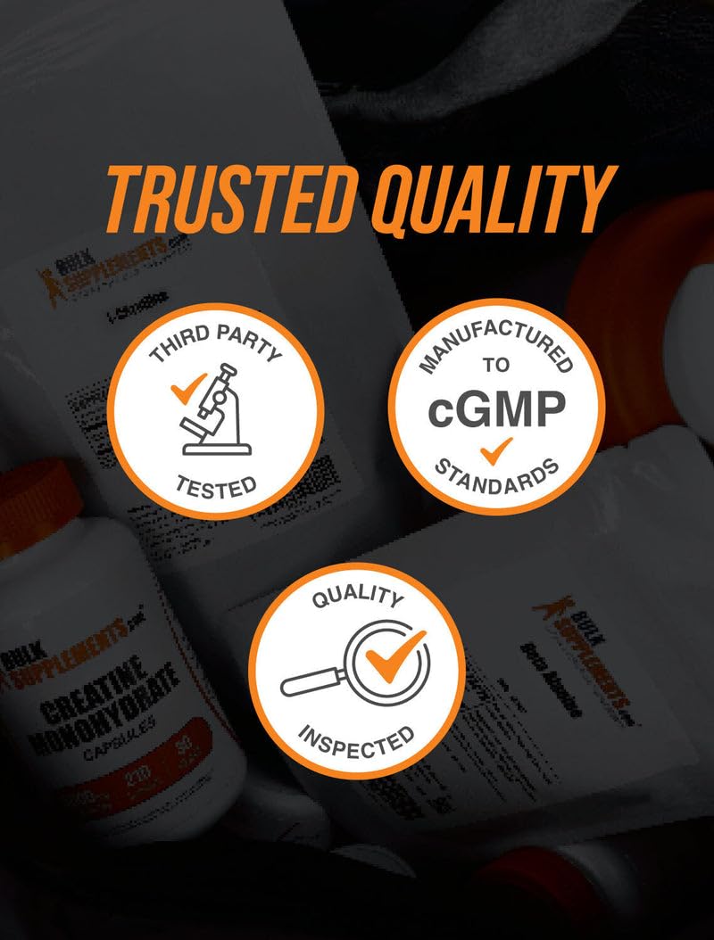 BulkSupplements Acetyl L-Carnitine Powder (ALCAR HCl) – 1.5 g Serving, 500 g, Gluten Free