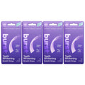 Burst Teeth Whitening Breath Strips (Polar Mint/4 Pack) | Kills 93% of Bad Mouth Germs | Up to 4 Shades Whiter in One Use | Easy to Apply/Quick Dissolving