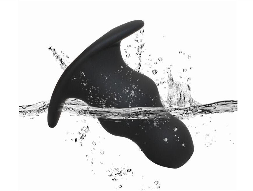 Silicone Hollow Anal Plug and Prostate Massager Toy