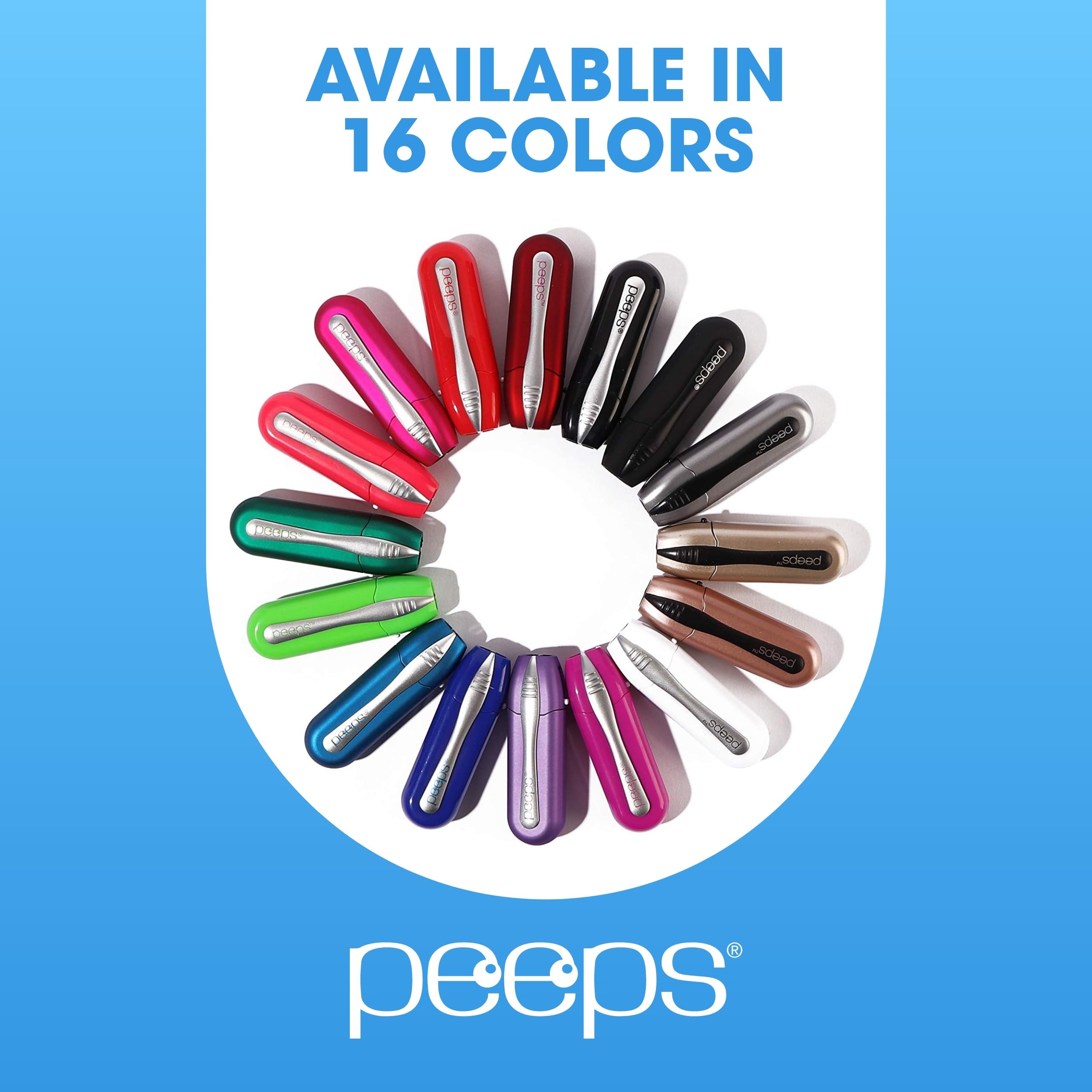 CarbonKlean Peeps Glasses Cleaner | Carbon Microfiber Tech | Soft Touch Red (3 Count)