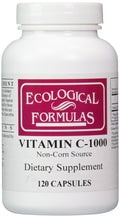 Cardiovascular Research Vitamin C-1000 Capsules - 120 Count | Tapioca-Fermented, Non-GMO, Gluten Free