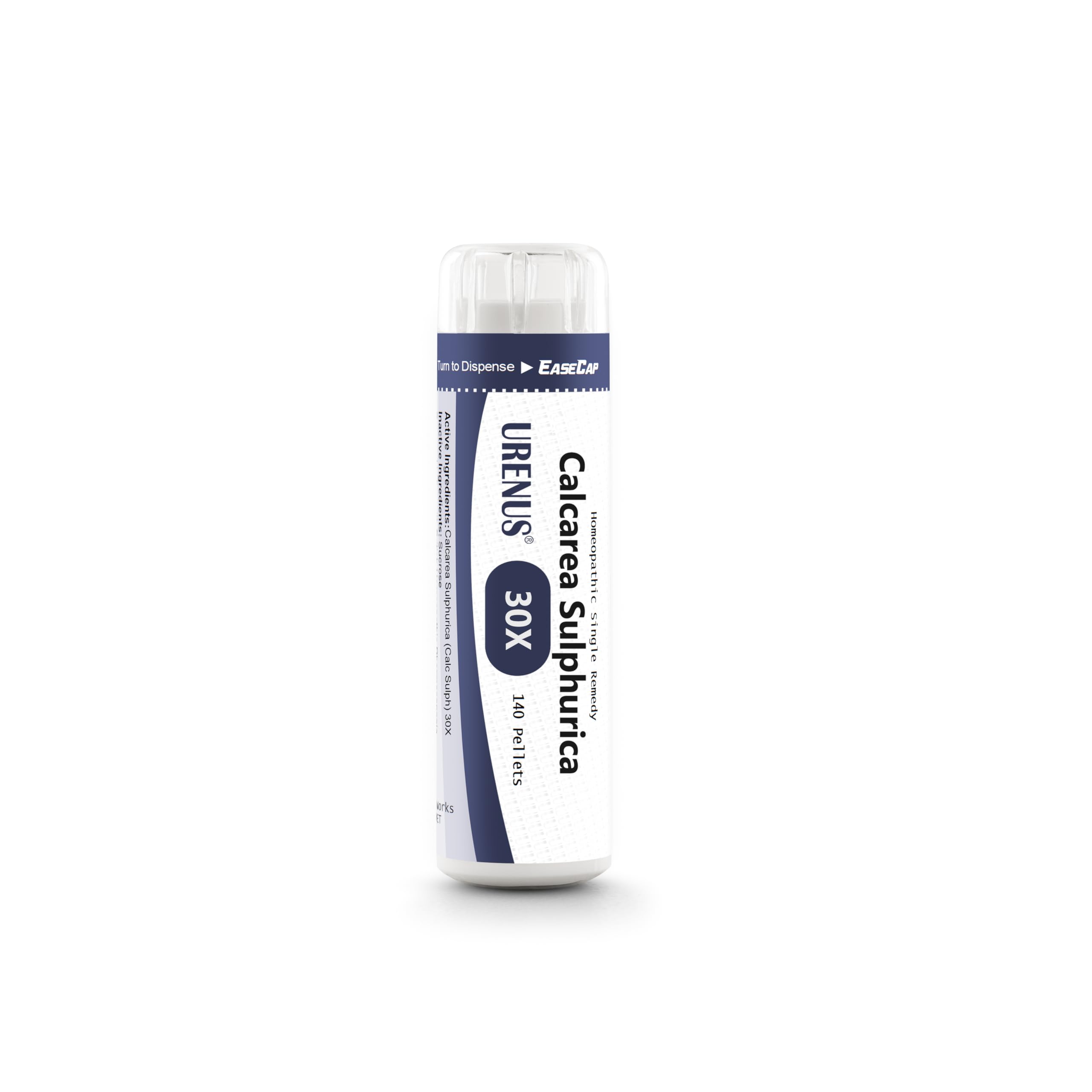 Cell Salt No. 3 Calcarea Sulphurica (Calc Sulph) 30X – 140 Pellets, EaseCap