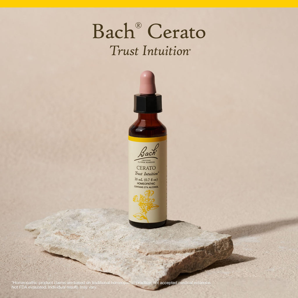 Bach Cerato Original Flower Remedies – Trust Intuition | Emotional Balance | 20mL Dropper
