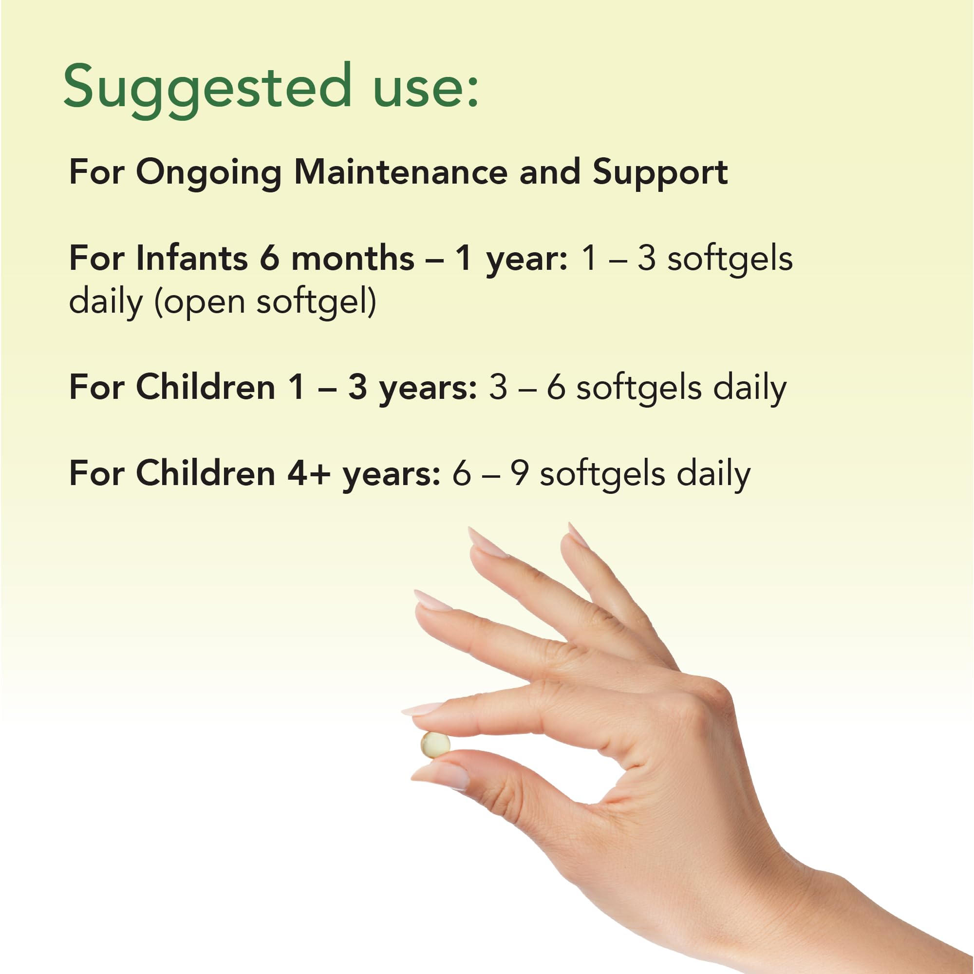 CHILDLIFE ESSENTIALS Pure DHA for Kids – DHA EPA Omega-3 for Brain Health (Pack of 3, 90 Softgels)
