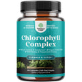 Chlorophyll Detox Capsules for Body Odor – Mint & Parsley (Vegan, Non-GMO, Gluten Free) 120ct