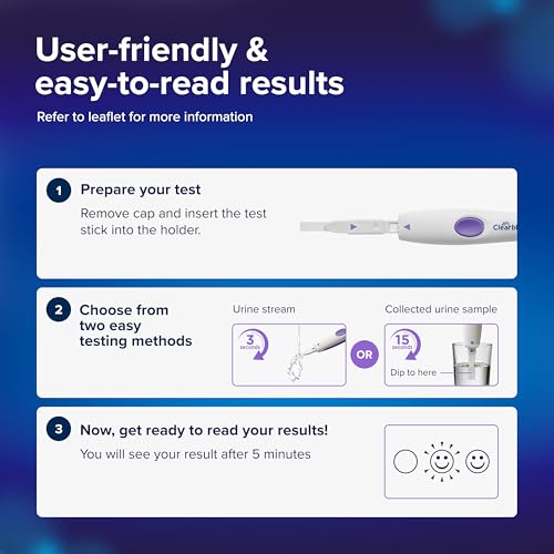 Clearblue Advanced Digital Ovulation Test Kit, 16 Count - High Accuracy Ovulation Tests