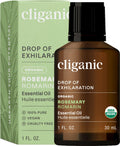 Cliganic Organic Rosemary Essential Oil 1oz – 100% Pure, Undiluted, USDA Organic, Non-GMO