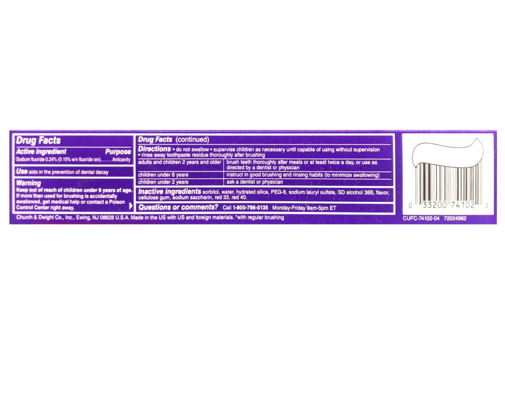 Close-Up Cinnamon Anticavity Toothpaste 6 oz Pack of 3