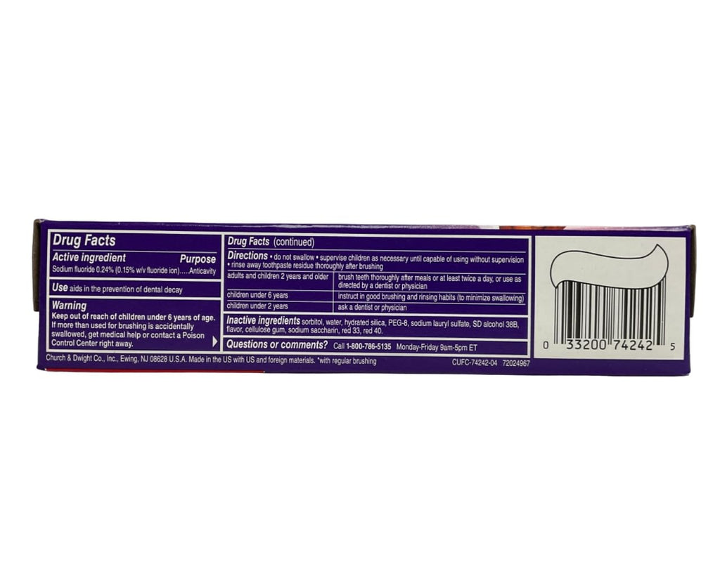 Close-Up Fluoride Toothpaste – Freshening Red Gel, 4 oz (Pack of 12)