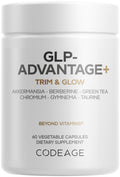 Codeage GLP-Advantage+ Supplement — Metabolic & GLP-1 Support, 60 Capsules