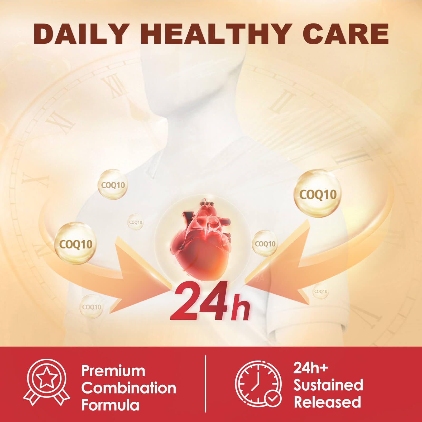 CoQ10 400mg SoftGels with PQQ, Omega 3 & Vitamin E | Heart Health & Cellular Energy - 120 Servings