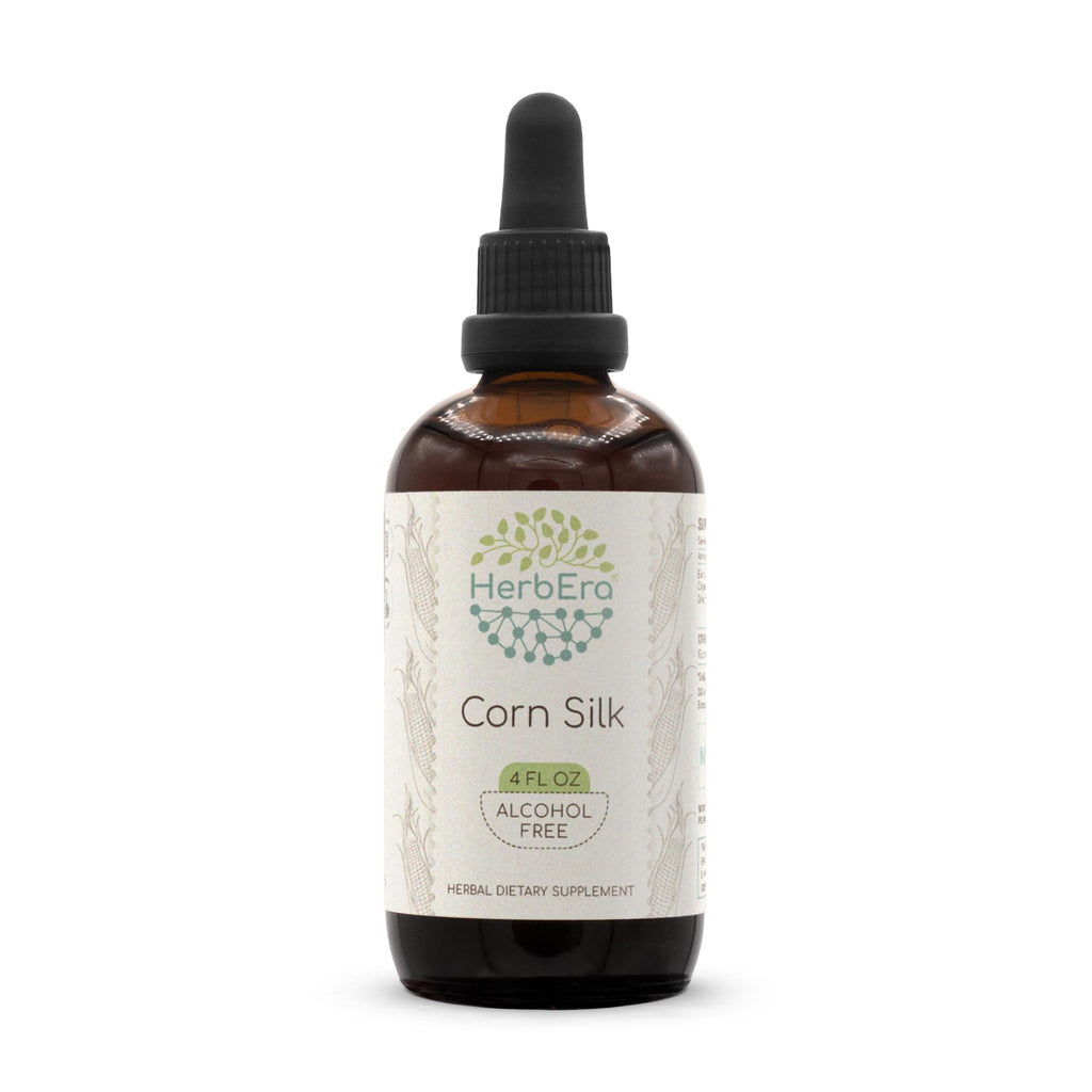 Corn Silk B120 Alcohol-Free Herbal Extract Tincture - Concentrated Zea Mays Dried Silk (4 fl oz)