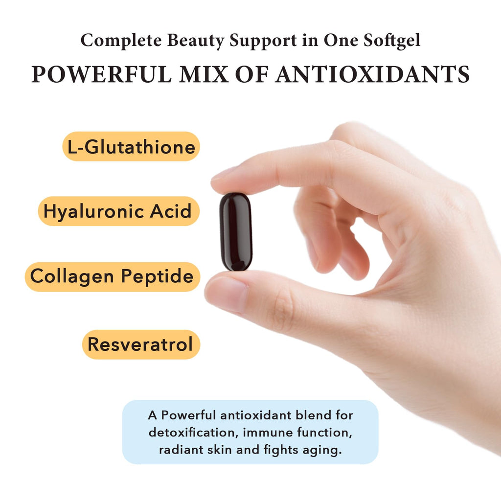 CORPORALIGHT Liposomal Glutathione Softgels | Enhanced Absorption, Immune Support & Liver Detox | 180 Softgels