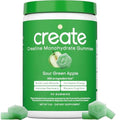Create Creatine Monohydrate Gummies 1.5g – Vegan, Sour Green Apple