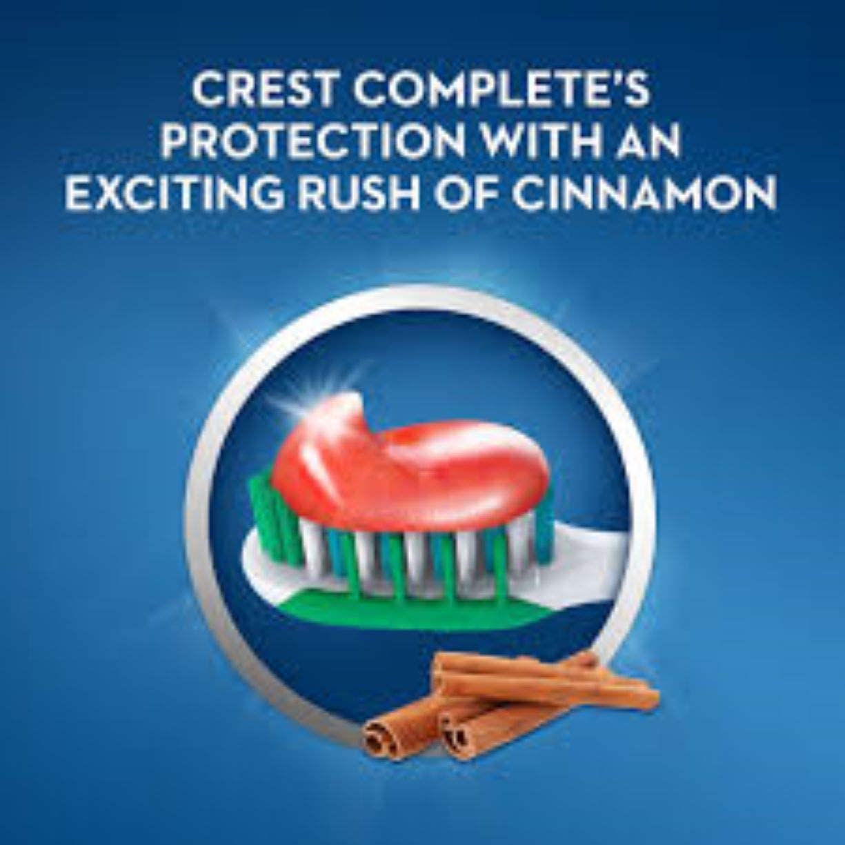 Crest Cinnamon Toothpaste, 6 Ounce (Pack of 2) | Whitening & Fresh Breath