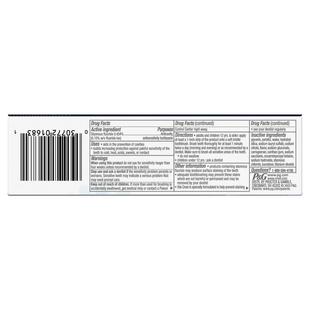 Crest Pro-Health Densify Daily Whitening Toothpaste 4.1 oz