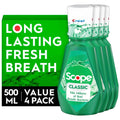 Crest Scope Classic Mouthwash – Original Formula (500 ml, 4 Count)