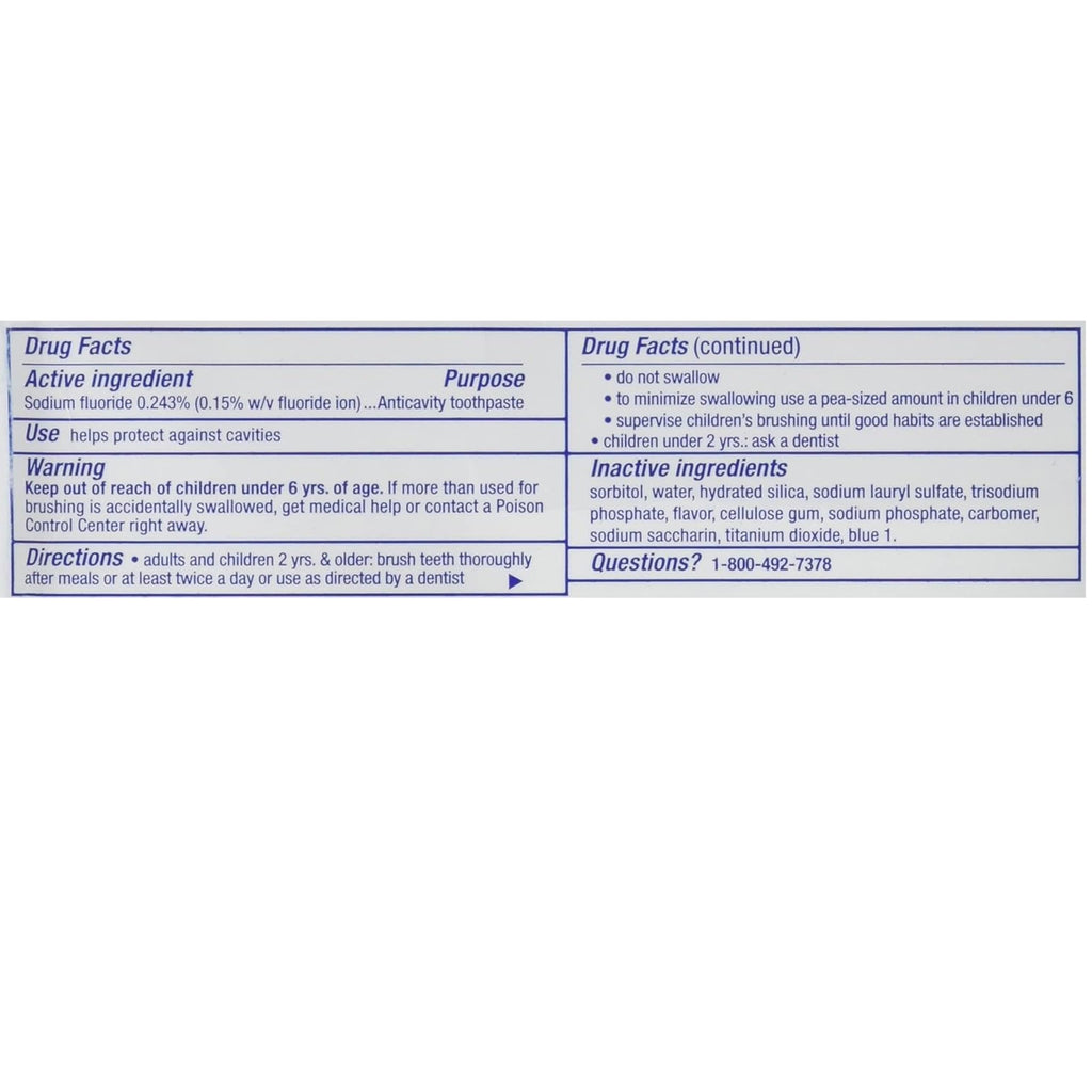 Crest Toothpaste Cavity Protection Regular (Pack of 3) | Cavity Care & Fresh Breath