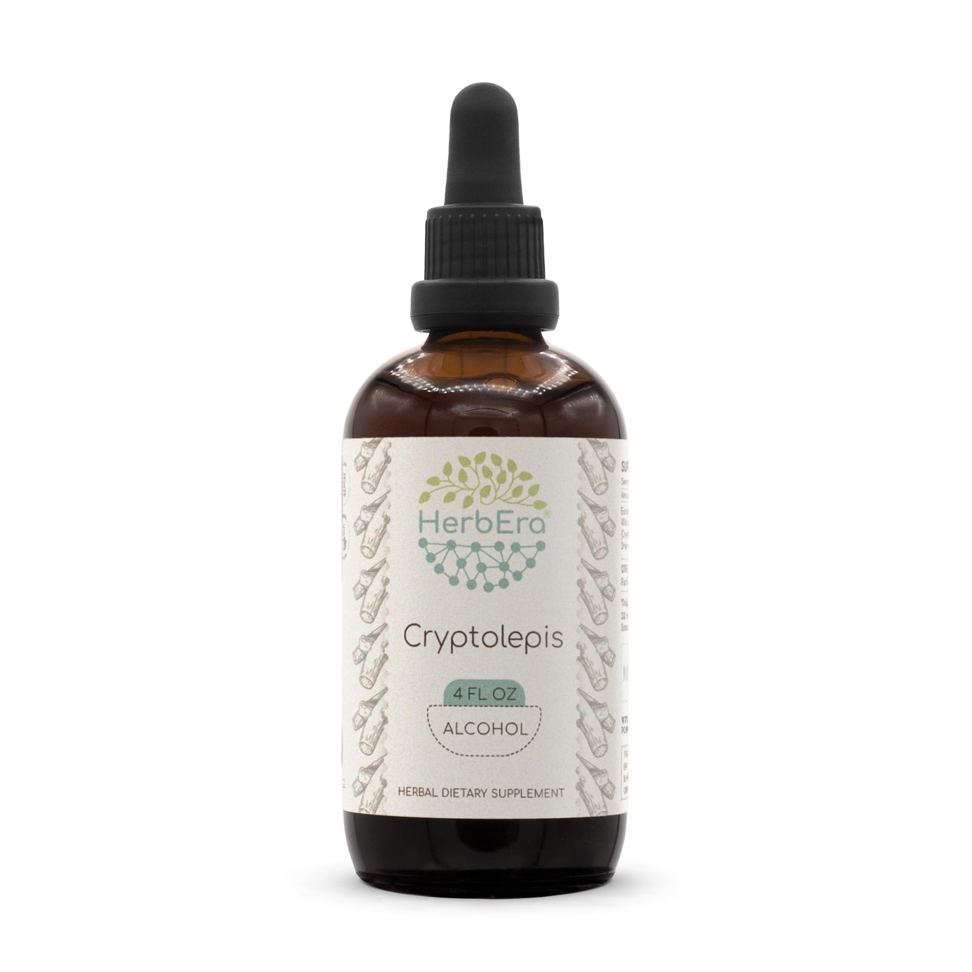 Cryptolepis Alcohol Herbal Extract Tincture 4 Oz – Super-Concentrated Wildcrafted Cryptolepis Sanguinolenta