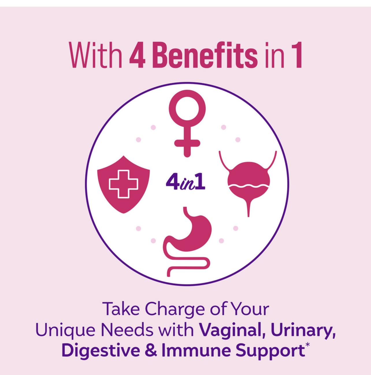 Culturelle Women’s Healthy Balance Probiotics – Digestive, Vaginal & Immune Health – 60 ct (2-Pack) – Non-GMO